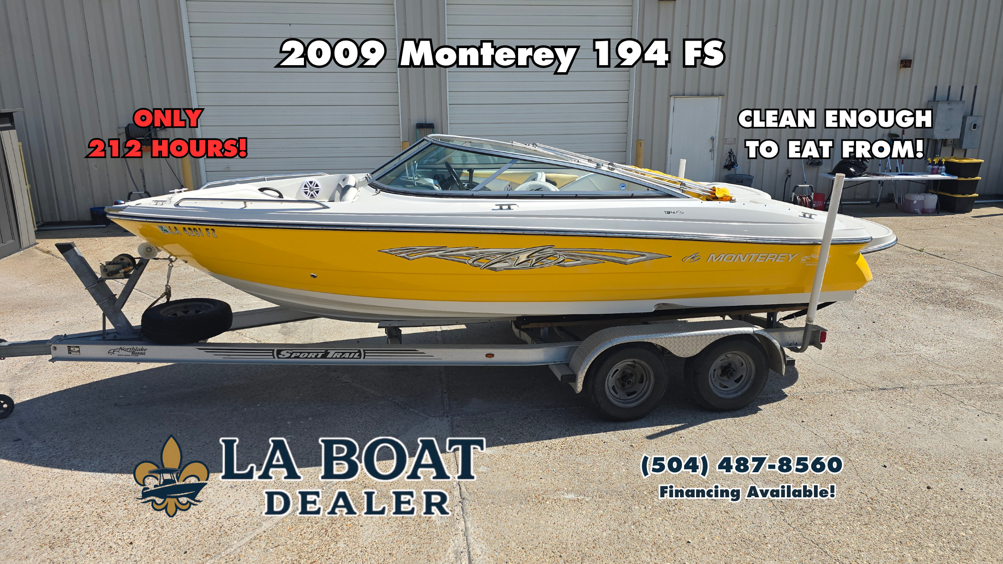 2009 Monterey 194 FS Boats For Sale