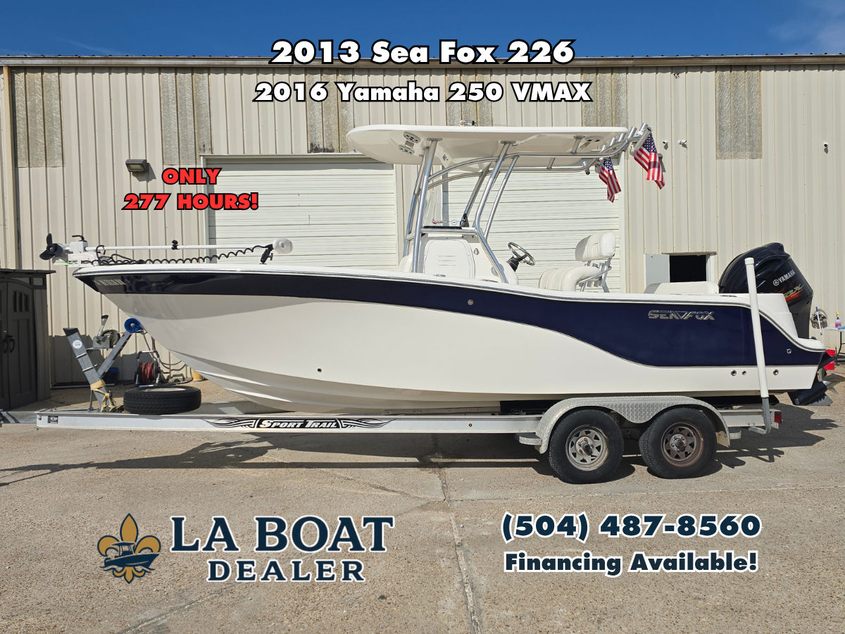 2013 Sea Fox 226 Commander Center Consoles